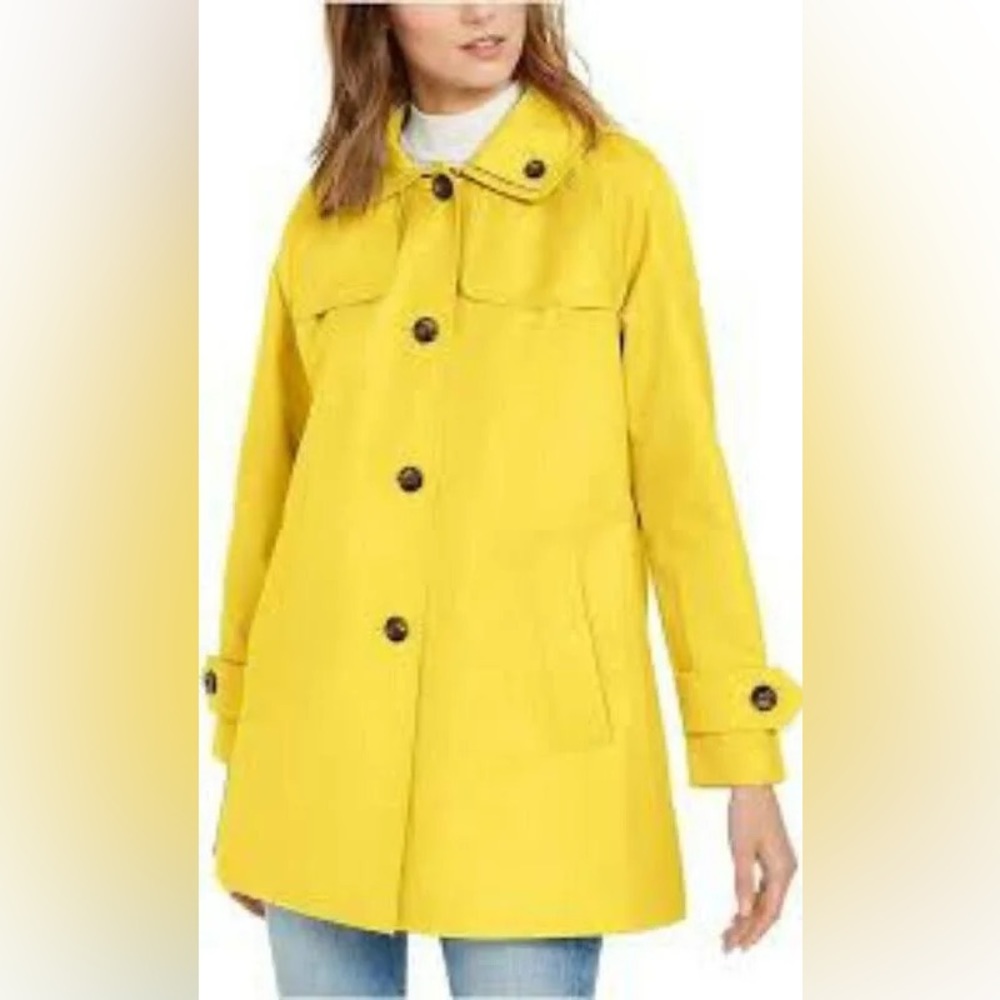 NWT Gorgeous & Classy London Fog Trench Hooded Coat.